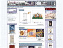 Tablet Screenshot of judaicaenterprises.com